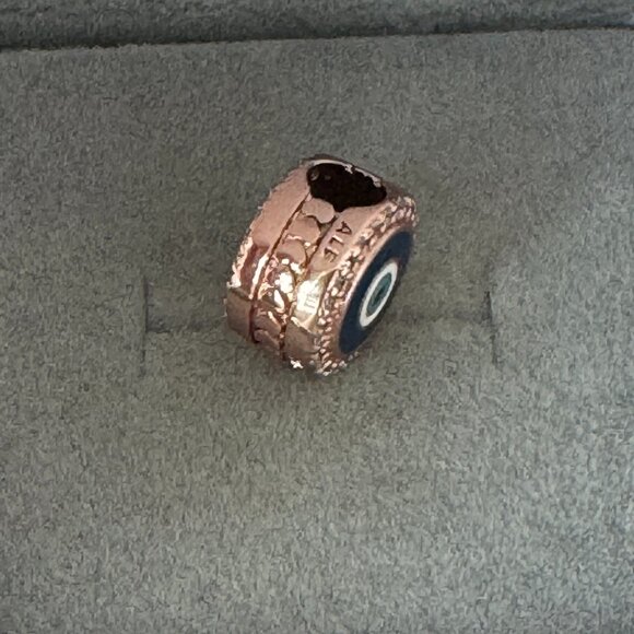 Pandora Evil Eye Double Sided Charm EG792016CZ Canada Exel. ye of Proteetion - Picture 5 of 5